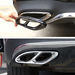 Насадки глушителя Mercedes-Benz 43 AMG Style (Черные)