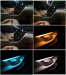Штатная подсветка салона для Mercedes-Benz C-klasse (W205- рест.), GLC- klasse (X253- рест.) RGB 64 цвета INVENTCAR (комплект)