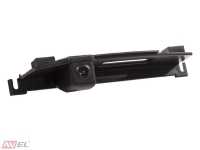 CMOS штатная камера заднего вида AVIS Electronics AVS312CPR (#066) для NISSAN TIIDA HATCHBACK, интегрированная с ручкой багажника