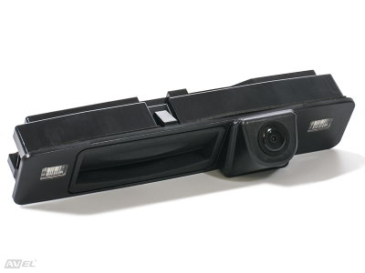 CCD штатная камера заднего вида AVS321CPR (#187) для FORD FOCUS III Restyle (2014-...), интегрированная с ручкой багажника