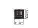 CCD штатная камера заднего вида с динамической разметкой AVIS Electronics AVS326CPR (#096) для TOYOTA LAND CRUISER PRADO 150, LEXUS RX-270