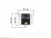 CMOS ИК штатная камера заднего вида AVS315CPR (#050) для автомобилей MERCEDES-BENZ