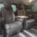 Оригинальные кресла заднего ряда для Mercedes Benz V-class W447 чёрного цвета (капитанские) комплект