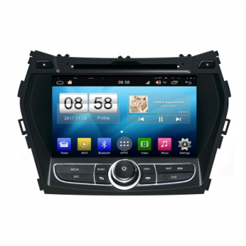 Штатная магнитола MyDean 8209 для Hyundai Santa Fe 2013+ на Android