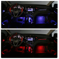 Подсветка салона для Toyota Camry XV70 RGB 64 цвета INVENTCAR Ambient Light CP-AML-XV70 (комплект)