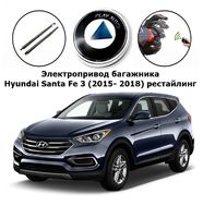 Электропривод багажника для Hyundai Santa Fe 3 (2015- 2018) рестайлинг Inventcar SMARTLIFT IV-BG-HYN-SF17 (комплект для установки)