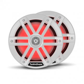 Влагозащищенные динамики с подсветкой 8" Rockford Fosgate M1-8 (150Вт/600Вт)