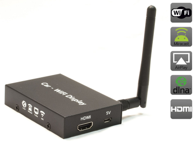Автомобильный WiFi видеоинтерфейс (Miracast / Airplay / DLNA) AVIS AVS11W