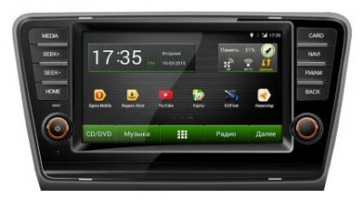 FlyAudio G8166H01 - Штатное головное устройство для Skoda Octavia A7 2013-2015 г.в