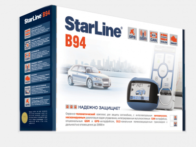 Автосигнализация StarLine B94 Dialog CAN