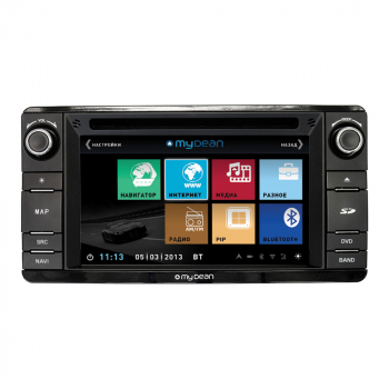 Штатное головное устройство MyDean 3230 для Mitsubishi Outlander (2012-), ASX 2013, Lancer X 2013, Pajero Sport 2014