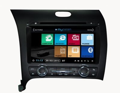 Штатное головное устройство MyDean 3280 для автомобилей KIA Cerato